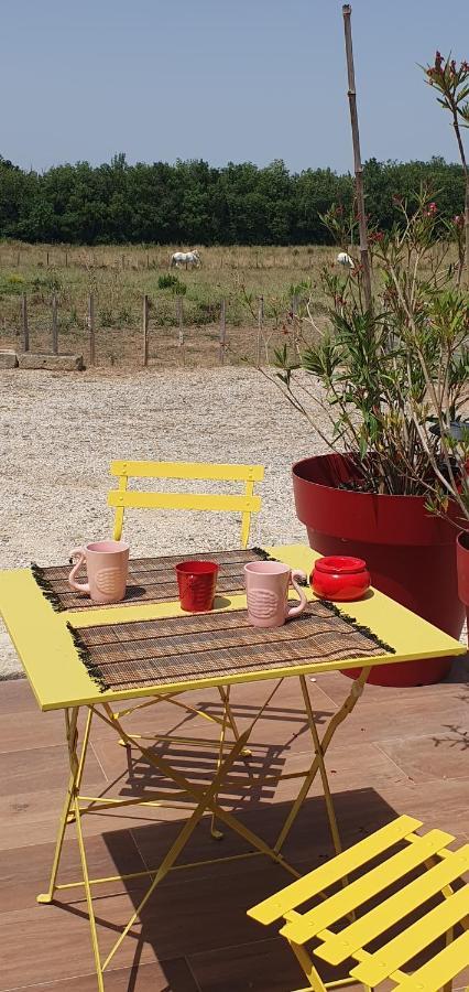 Les Bonbonnettes Bed & Breakfast Le Cailar Bagian luar foto